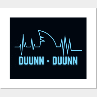 Duunn Duunn - Great White Shark Theme Posters and Art